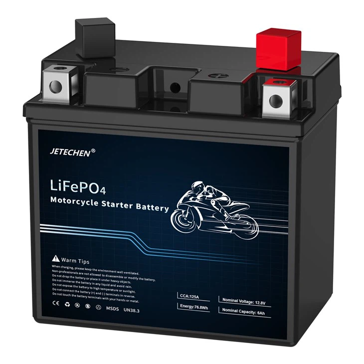 Motorcycle Starter Battery 12.8V 1.6Ah YT4B-BS Compatible